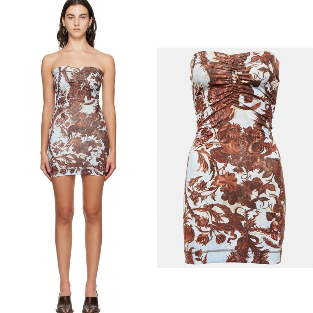 KNWLS Blue Skinn Minidress, L